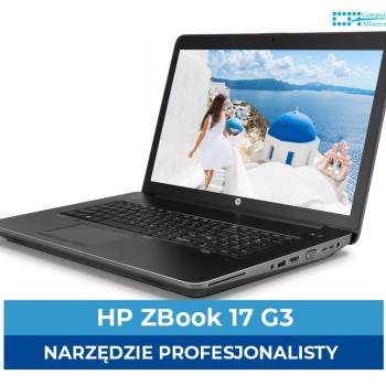 HP ZBook 15 G3 i7-6820HQ | 16 GB DDR4 | 256GB SSD | Quadro M1000M 2GB | 15,6 ” FHD IPS | Klasa A